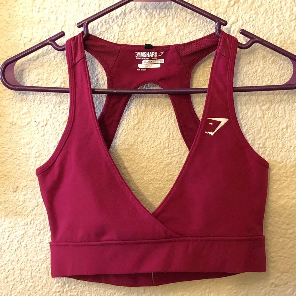 Nikki B x Gymshark Cross Back Sports Bra in Beet